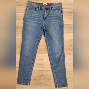 Madewell 9" Mid Rise Skinny Size 31